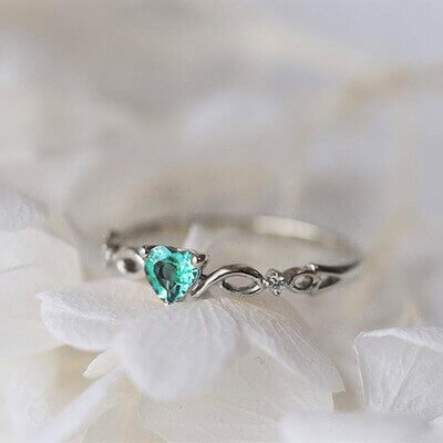 Elegant Princess Jade Ring