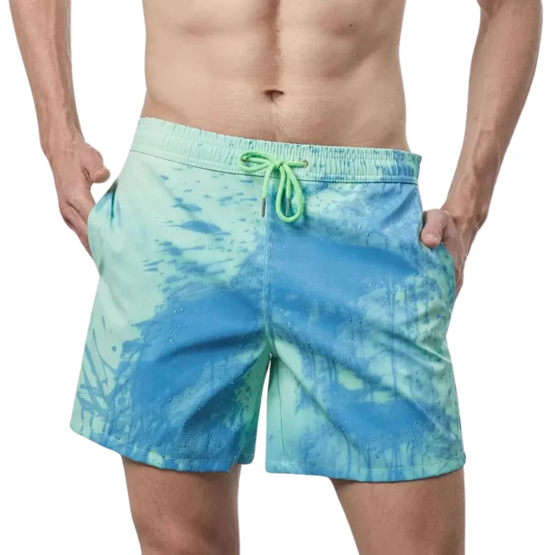 Color-Changing Swim Trunks